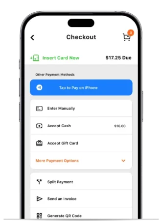 mobile app interface