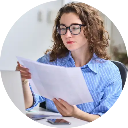 business owner reviewing their monthly payment processor's statements